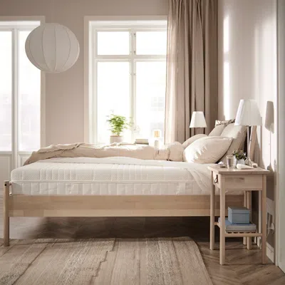 Ikea Ånneland Hybrid Mattress, Firm/white, Twin