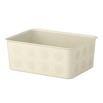 Ikea Nojig Organizer, Plastic/beige, 7 ¾x9 ¾x4 " In White