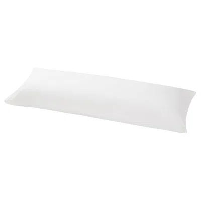 Ikea Nonnea Pillowcase For Body Pillow, White, 20x50 "