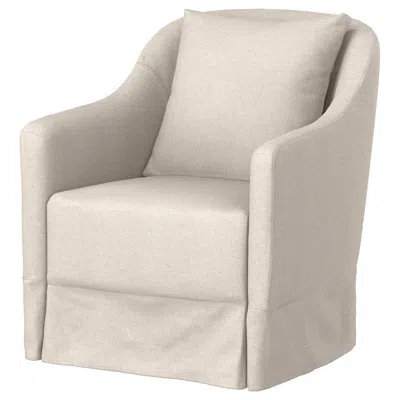 Ikea Nordkroken Cover For Rocking/swivel Armchair, Gransel Natural In Neutral