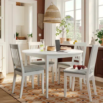 Ikea Näsinge Table, White, 47 1/4 "