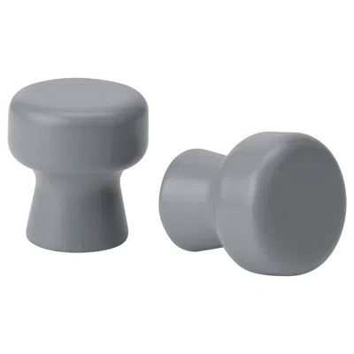 Ikea Odlingsgräns Knob, Gray, 1 1/16 "