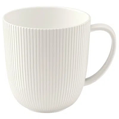 Ikea Ofantligt Mug, White, 10.5 oz