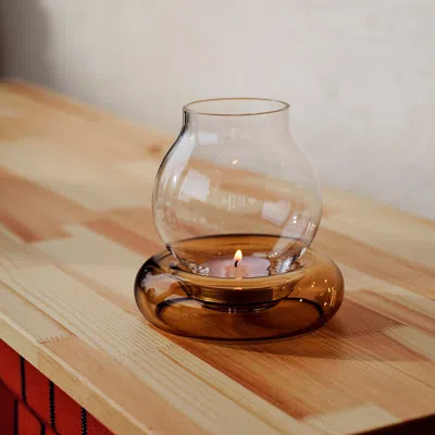 Ikea Ommjänge Tealight Holder, Glass, 5 " In Transparent