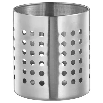 Ikea Ordning Utensil Holder, Stainless Steel, 5 3/8 " In Silver