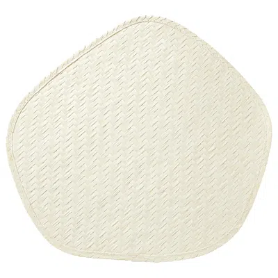 Ikea Paddfisk Placemat, Palm Leaf Handmade, 15x14 "
