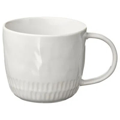 Ikea Pansarmal Mug, White, 15 oz