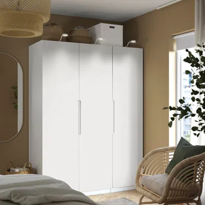 Ikea Pax / Tonstad Wardrobe Combination, White/off-white, 59x23 5/8x79 1/4 "