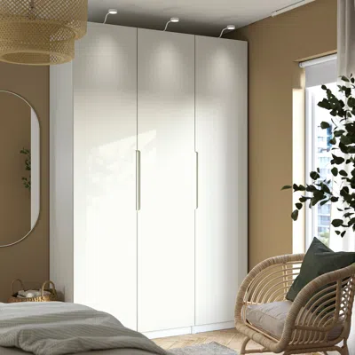 Ikea Pax / Tonstad Wardrobe Combination, White/off-white, 59x23 5/8x93 1/8 "