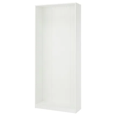 Ikea Pax Wall-mounted Storage Frame, White, 39 3/8x13 3/4x92 7/8 "