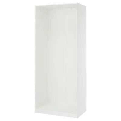 Ikea Pax Wall-mounted Storage Frame, White, 39 3/8x22 7/8x92 7/8 "