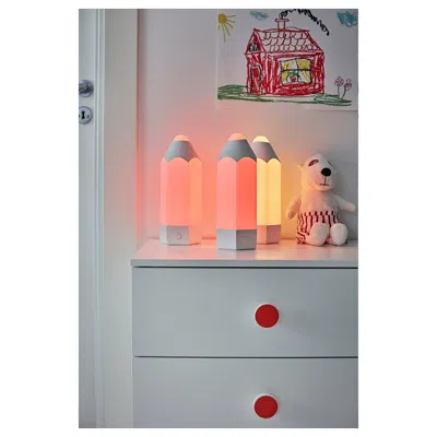 Ikea Pelarboj Led Table Lamp, Multicolor, Height: 11 "