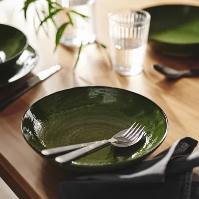 Ikea Pelarkaktus Deep Plate/bowl, Green, 9 "
