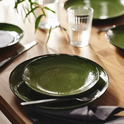 Ikea Pelarkaktus Side Plate, Green, 8 "