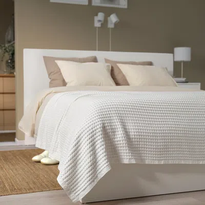 Ikea Pelartuja Bedspread, White, King