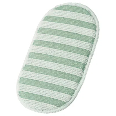 Ikea Pepprig Microfiber Cleaning Pad, Green, Length: 6 ¾ "