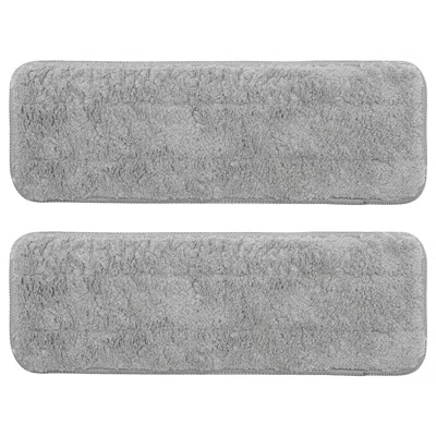 Ikea Pepprig Microfiber Pad For Flat Mop, Gray, 4x11 "