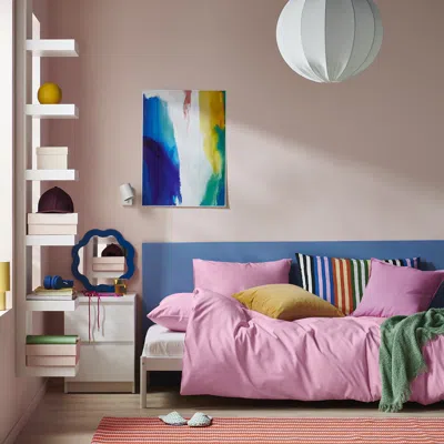 Ikea Piltandvinge Duvet Cover And Pillowcase(s), Pink, Twin