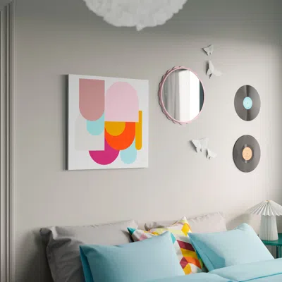 Ikea Pjätteryd Picture, Colorful Shapes, 22x22 "
