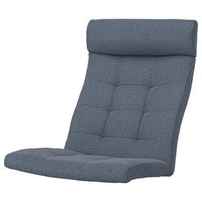 Ikea Poäng Chair Cushion, Gunnared Blue, Length: 53 7/8 "