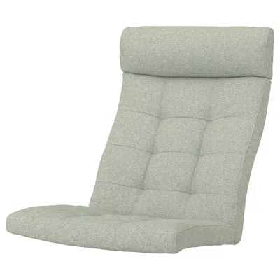 Ikea Poäng Chair Cushion, Gunnared Light Green, Length: 53 7/8 "