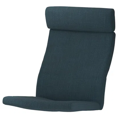Ikea Poäng Chair Cushion, Hillared Dark Blue, Length: 53 7/8 "
