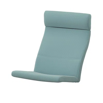 Ikea Poäng Chair Cushion, Kelinge Gray-blue, Length: 53 7/8 "