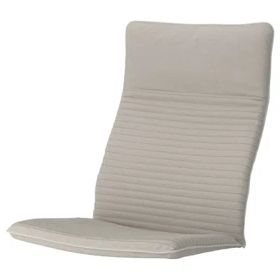 Ikea Poäng Chair Cushion, Knisa Light Beige, Length: 52 3/8 "