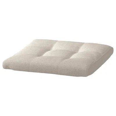 Ikea Poäng Ottoman Cushion, Gunnared Beige, 21 5/8x19 5/8 "