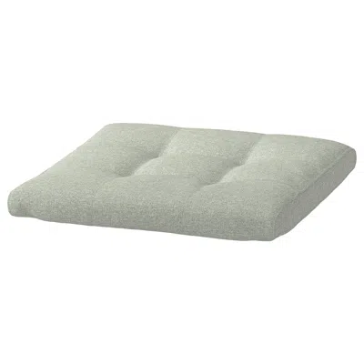 Ikea Poäng Ottoman Cushion, Gunnared Light Green, 21 5/8x19 5/8 "