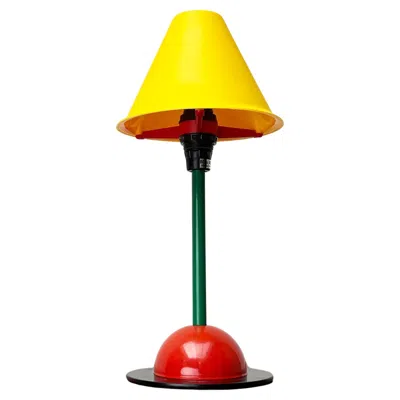Pre-owned Ikea Postmodern  Table Lamp, Metal & Plastic, Memphis Style, 1980s In Transparent
