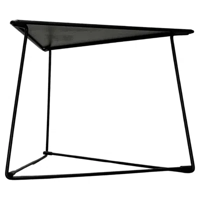 Pre-owned Ikea Postmodern Model Oti Metal Table By Niels Gammelgaard For , 1980s In Black