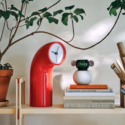 Ikea Ps 2026 Table Clock, Red, 15 "