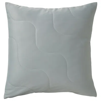 Ikea Puckelmal Cushion Cover, Light Gray-turquoise, 20x20 "