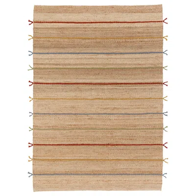 Ikea Raklev Rug, Flatwoven, Handwoven/natural Multicolor, 6 ' 7 "x9 ' 10 "
