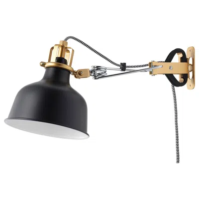 Ikea Ranarp Wall/clamp Spotlight, Black, Max.: 7 W