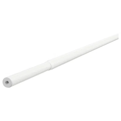 Ikea Räcka Curtain Rod, White, 28-47 "