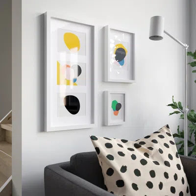 Ikea Rödalm Frame For 3 Pictures, White, 21 ¾x11 "