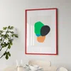 Ikea Rödalm Frame, Red, 27 ½x39 ¼ " In Red