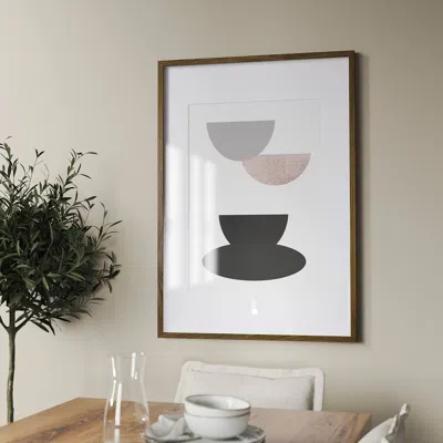 Ikea Rödalm Frame, Walnut Effect, 27 ½x39 ¼ " In Brown