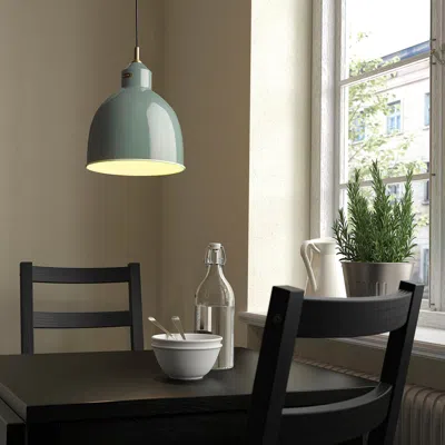 Ikea Rödflik Pendant Lamp, Gray-green, Cord Length: 5 ' 11 "