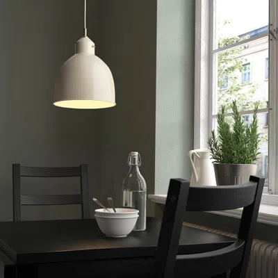 Ikea Rödflik Pendant Lamp, Light Beige, Cord Length: 5 ' 11 "