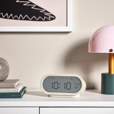 Ikea Rödsträfse Alarm Clock With Hygro-/thermometer, Beige, 6 ¾x3 ¼x2 ¼ " In Sand