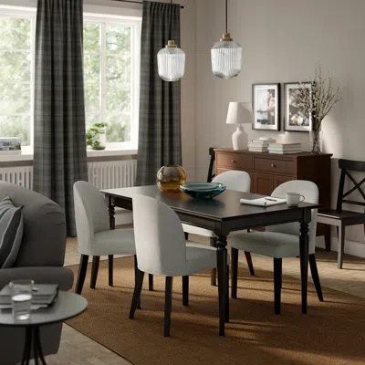 Ikea Rosentorp Extendable Table, Black, 61/84 5/8x34 1/4 "