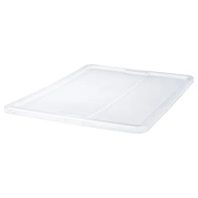 Ikea Samla Lid For Box, 15 & 34 Gallon, Clear, Length: 31 "