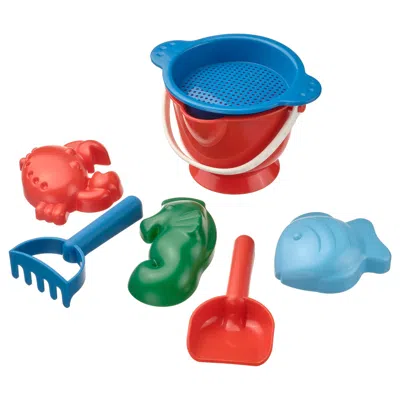 Ikea Sandig 7-piece Sand Play Set, Multicolor