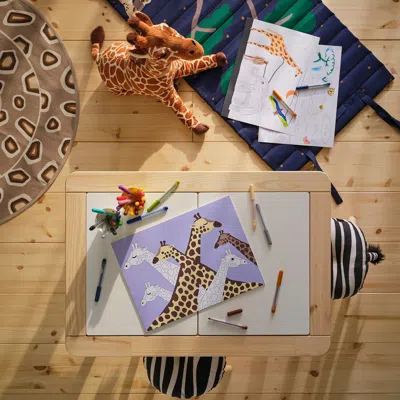 Ikea Sandlöpare Activity Book, Savannah, Height: 11 ¾ " In Multi
