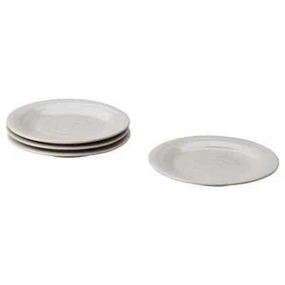Ikea Sandskädda Side Plate, Light Grey-beige, 8 "