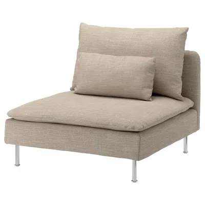 Ikea Söderhamn Cover For 1-seat Section, Hillared Beige