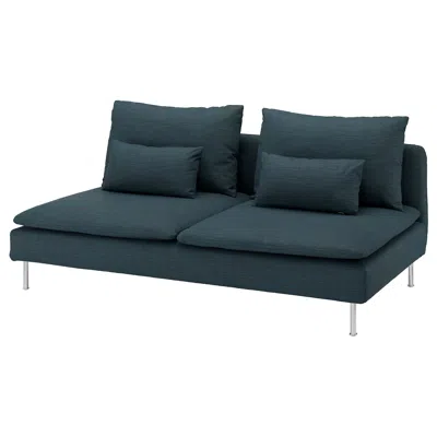 Ikea Söderhamn Sofa Section, Hillared Dark Blue, Width: 73 1/4 "